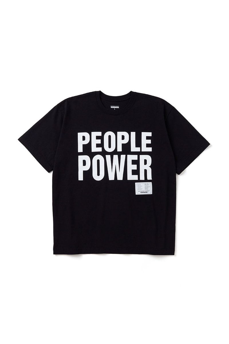 NEIGHBORHOOD x Katharine Hamnett がメッセージ性の高い T シャツコレクションを発表