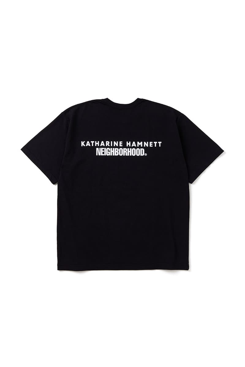 NEIGHBORHOOD x Katharine Hamnett がメッセージ性の高い T シャツコレクションを発表