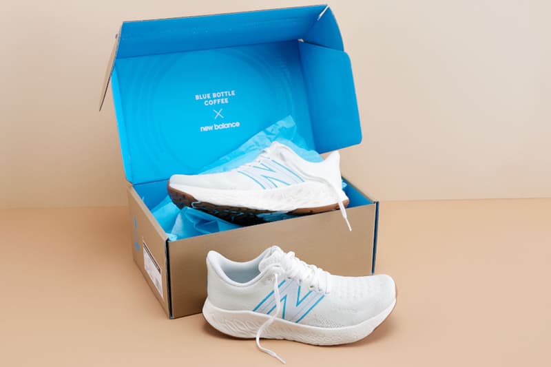 ニューバランスxブルーボトルコーヒーによるコラボランニングシューズが誕生 new balance Blue Bottle Coffee collab Fresh Foam X 1080 v12 release info