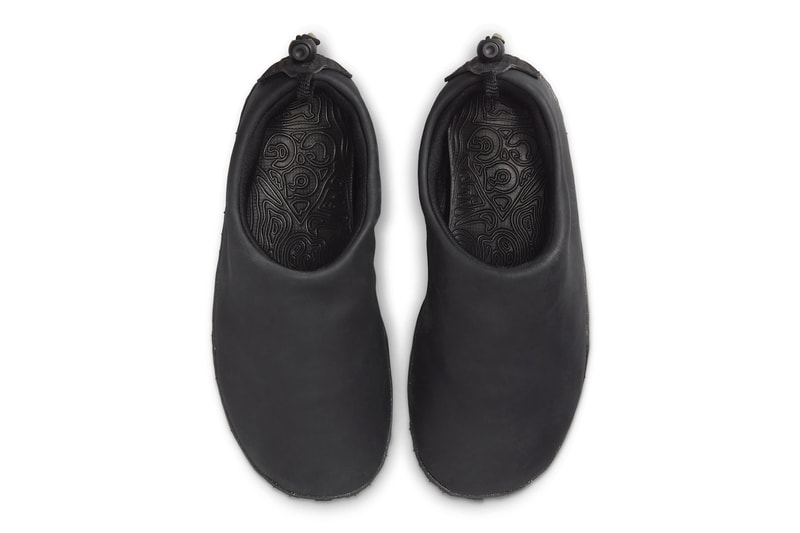 ナイキACGからオールブラック仕様の新作エアモックが登場 Nike ACG Air Moc Receives a "Black Leather" Treatment FV4569-001 Black/Black-Black-Black-Summit White