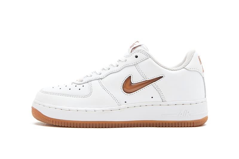 ナイキからガムソールを備えたエアフォース1の新色“ガム”が登場 nike-air-force-1-low-gum-jewel-fn5924-103-release-info