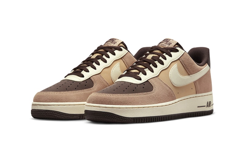 ナイキエアフォース1にまろやかなミルクココアを思わせる新色が登場 Nike Air Force 1 Low Hemp Coconut Milk FB8878-200 Release Info