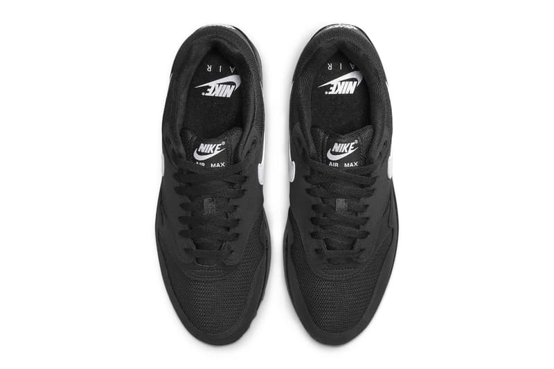 ナイキ エア マックス 1からクラシックなカラーの新作 ブラック/ホワイトが登場 Nike Air Max 1 black White FZ0628-010 Release Info