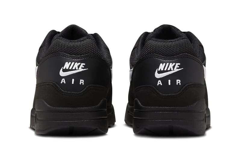 ナイキ エア マックス 1からクラシックなカラーの新作 ブラック/ホワイトが登場 Nike Air Max 1 black White FZ0628-010 Release Info