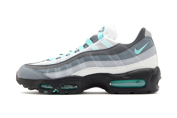 Nike Air Max 95 に爽やかな“ターコイズブルー”の映える新色 “Hyper Turquoise” が登場