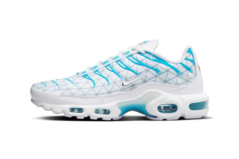 ナイキからフランス・マルセイユを表現したエアマックスプラスの新色が登場  Nike Air Max Plus Surfaces in "Marseille" technical shoe FQ2397-100 swoosh hiking everyday shoes
