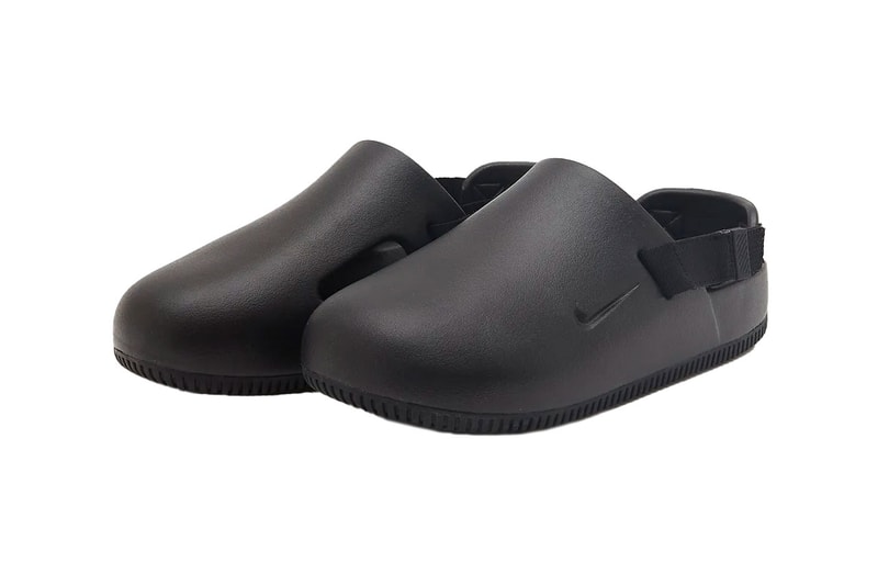 ナイキから調整可能なストラップを備えた新型サンダル カルム ミュールが登場 Nike Calm Mule Olive Black Grey Release Info