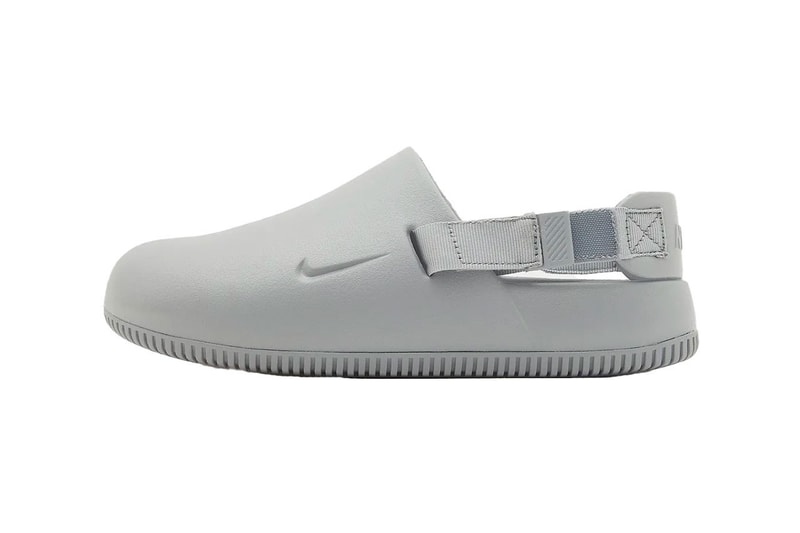 ナイキから調整可能なストラップを備えた新型サンダル カルム ミュールが登場 Nike Calm Mule Olive Black Grey Release Info