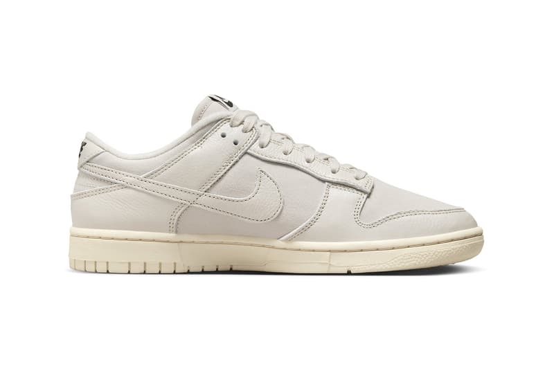 ナイキから柔らかなアイボリーを纏ったダンクロー“ライトオレウッドブラウン”が発売 Nike Dunk Low "Light Orewood Brown" Has an Official Release Date Light Orewood Brown/Sequoia-Guava Ice DZ2538-100 swoosh low top sneaker