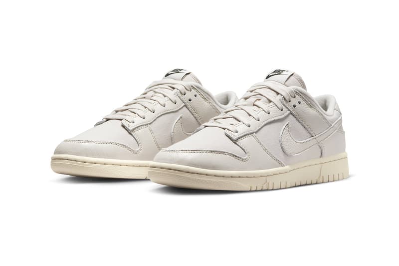 ナイキから柔らかなアイボリーを纏ったダンクロー“ライトオレウッドブラウン”が発売 Nike Dunk Low "Light Orewood Brown" Has an Official Release Date Light Orewood Brown/Sequoia-Guava Ice DZ2538-100 swoosh low top sneaker