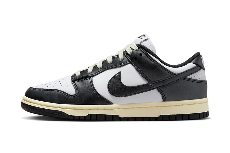 Nike から Dunk Low “Panda” を長年保管していたかのような新色が発売