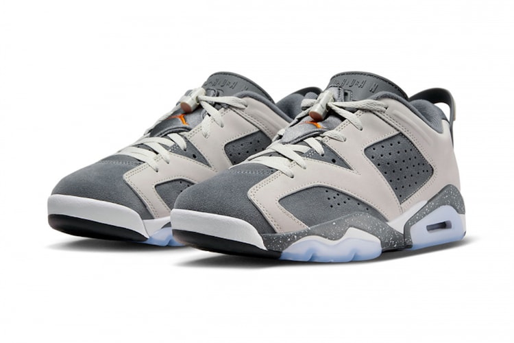 Jordan Brand x PSG Air Jordan 6 Low “Cement Grey” の公式画像をチェック