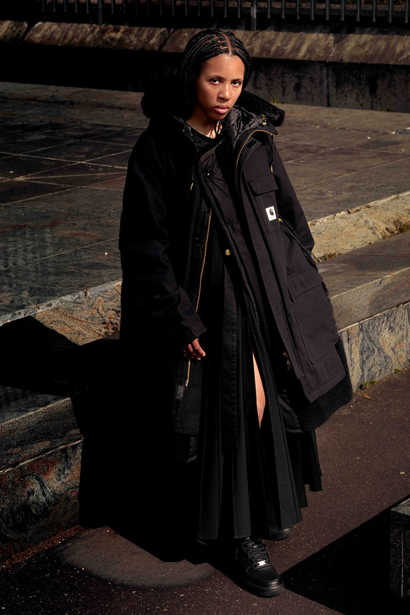 サカイ x カーハート WIPから最新コラボコレクションが登場 sacai carhartt wip 2023 fall winter collabo collection release info