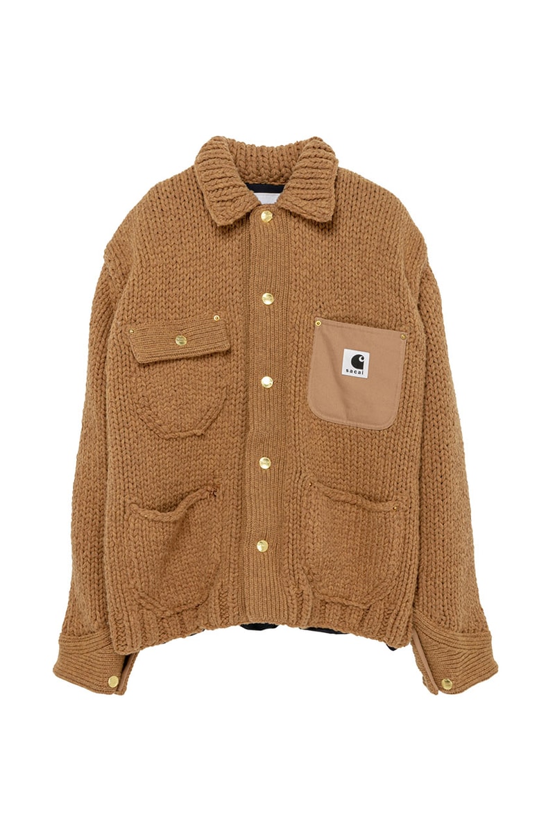 サカイ x カーハート WIPから最新コラボコレクションが登場 sacai carhartt wip 2023 fall winter collabo collection release info