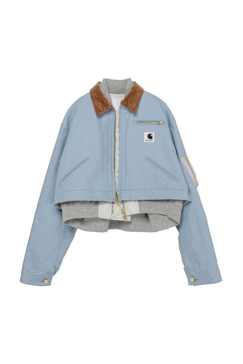 サカイ x カーハート WIPから最新コラボコレクションが登場 sacai carhartt wip 2023 fall winter collabo collection release info