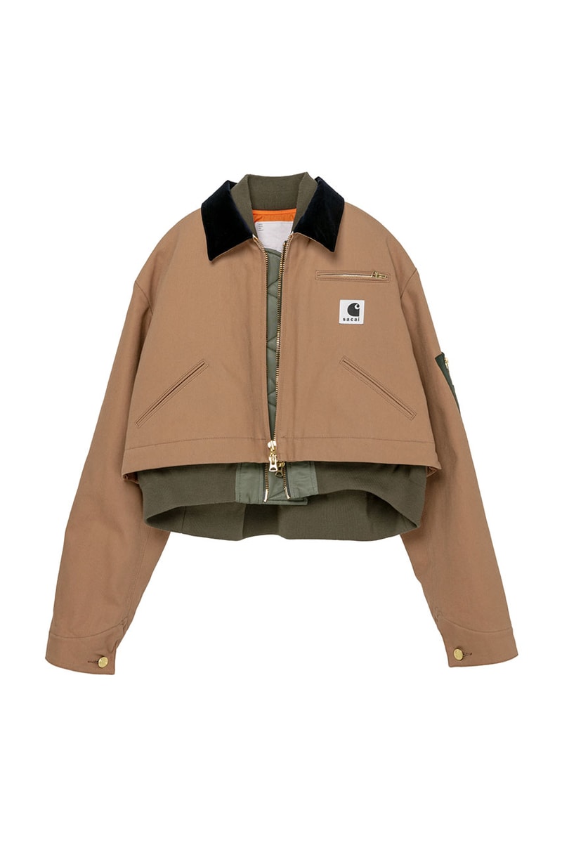 サカイ x カーハート WIPから最新コラボコレクションが登場 sacai carhartt wip 2023 fall winter collabo collection release info