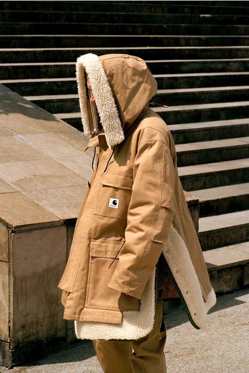 サカイ x カーハート WIPから最新コラボコレクションが登場 sacai carhartt wip 2023 fall winter collabo collection release info