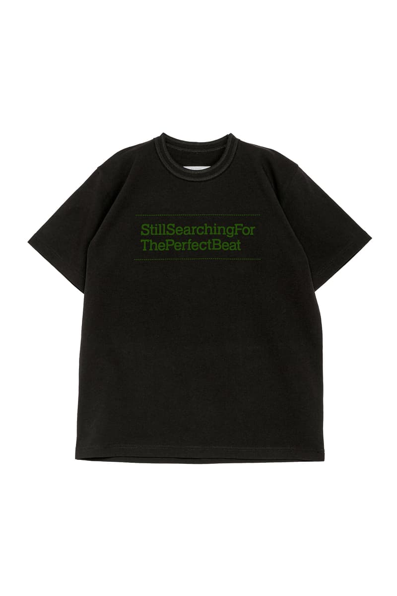 サカイからジャイルス・ピーターソンの来日ツアー記念Tシャツが発売 sacai  Gilles Peterson Still Searching for The Perfect Beat japan tour T-shirts release info