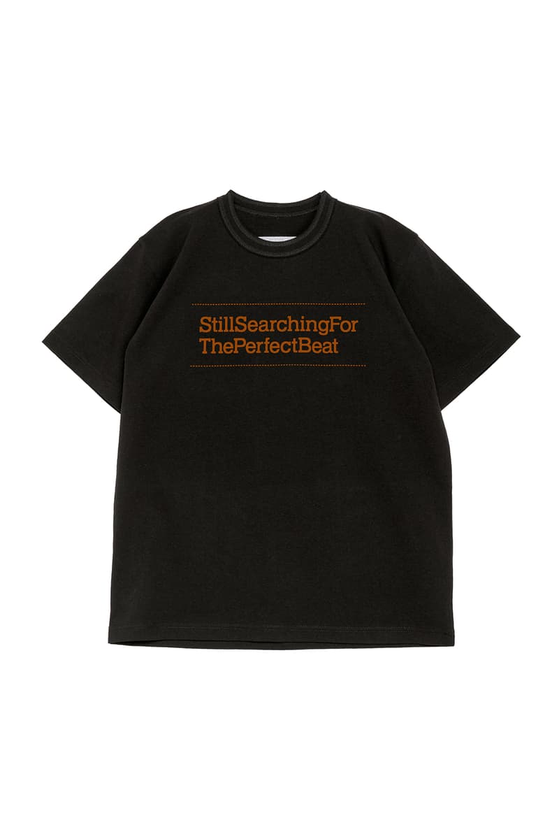 サカイからジャイルス・ピーターソンの来日ツアー記念Tシャツが発売 sacai Gilles Peterson Still Searching for The Perfect Beat japan tour T-shirts release info