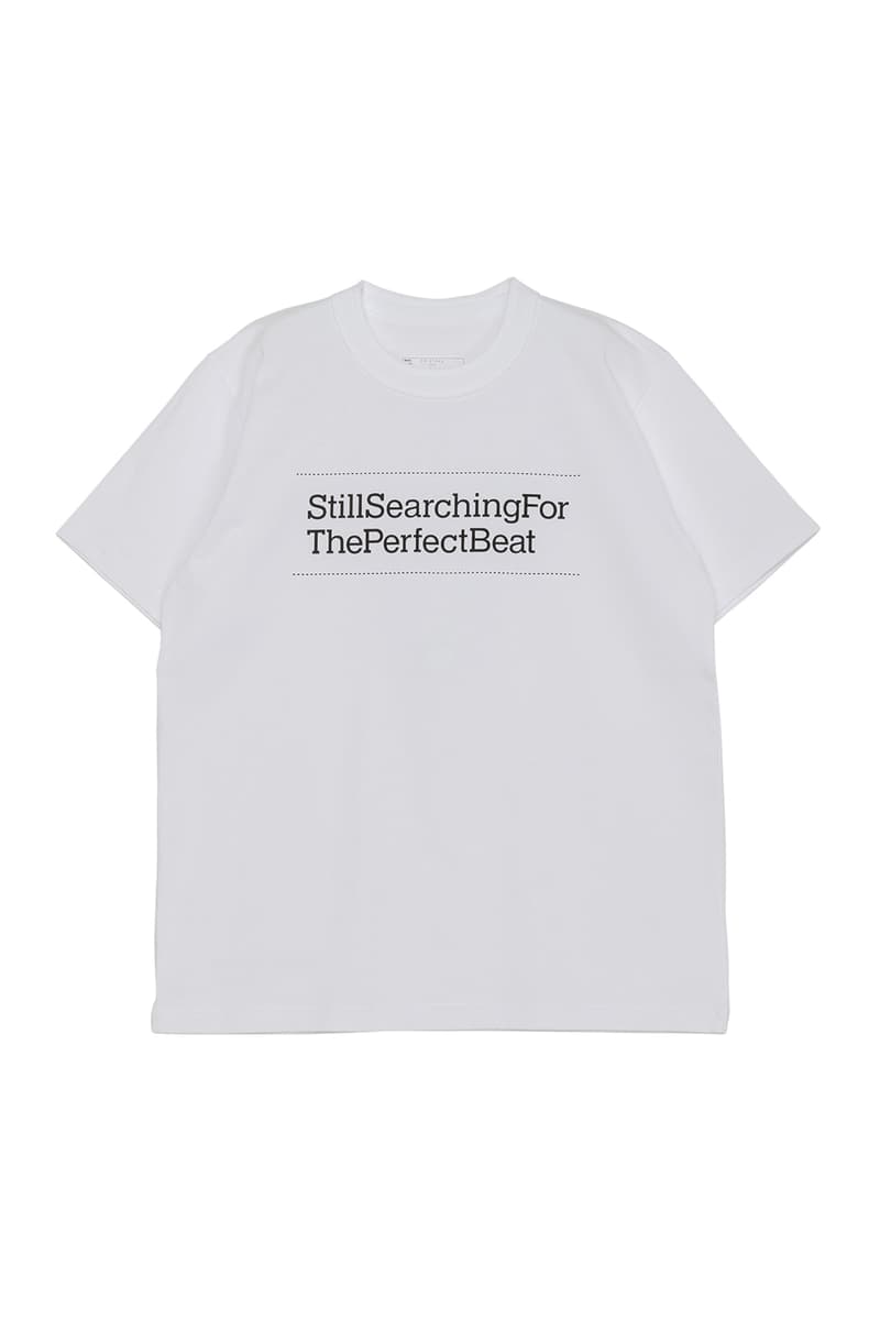 サカイからジャイルス・ピーターソンの来日ツアー記念Tシャツが発売 sacai  Gilles Peterson Still Searching for The Perfect Beat japan tour T-shirts release info