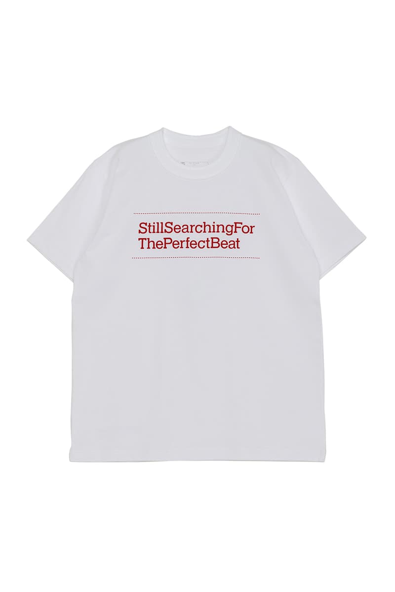 サカイからジャイルス・ピーターソンの来日ツアー記念Tシャツが発売 sacai  Gilles Peterson Still Searching for The Perfect Beat japan tour T-shirts release info