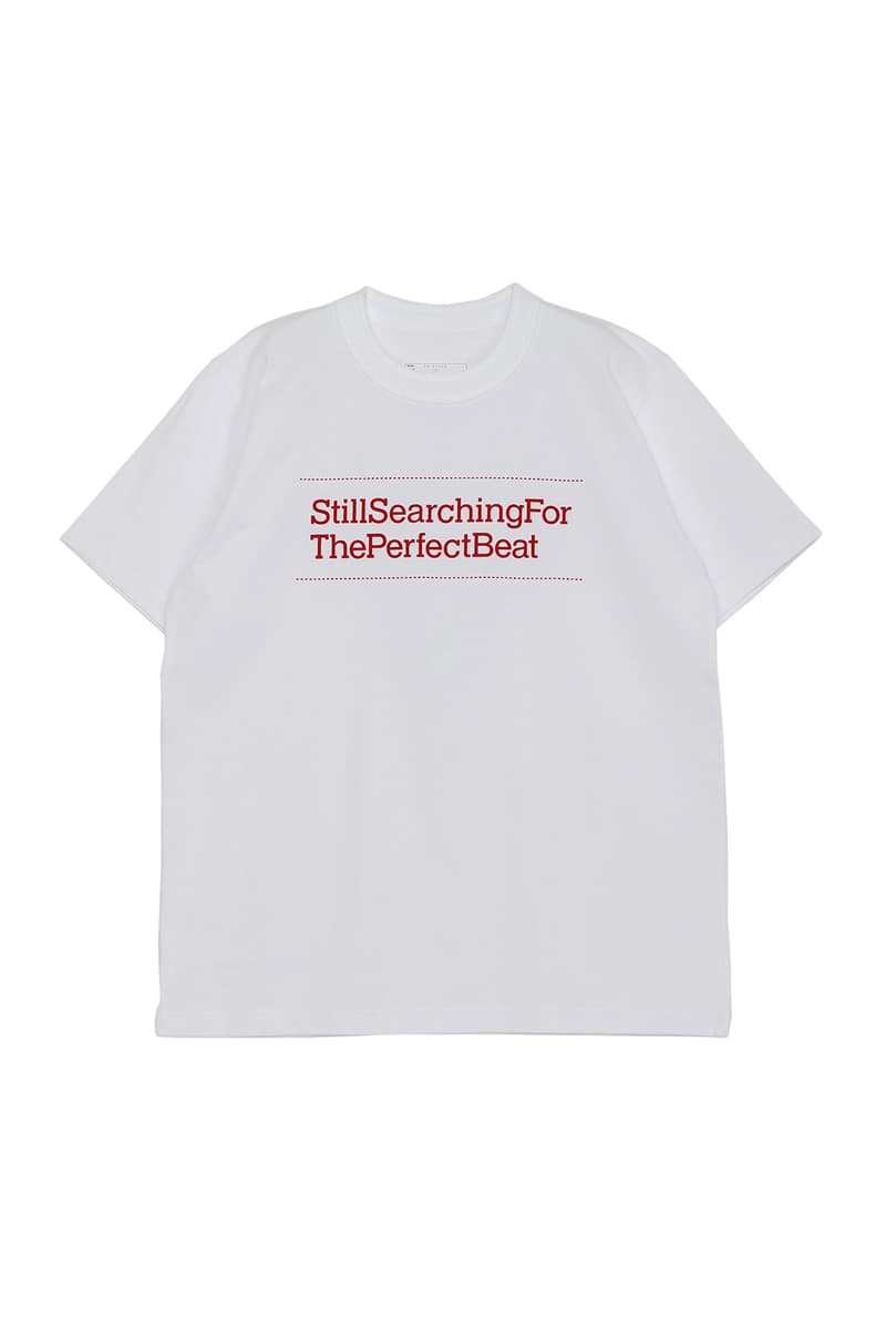 サカイからジャイルス・ピーターソンの来日ツアー記念Tシャツが発売 sacai Gilles Peterson Still Searching for The Perfect Beat japan tour T-shirts release info
