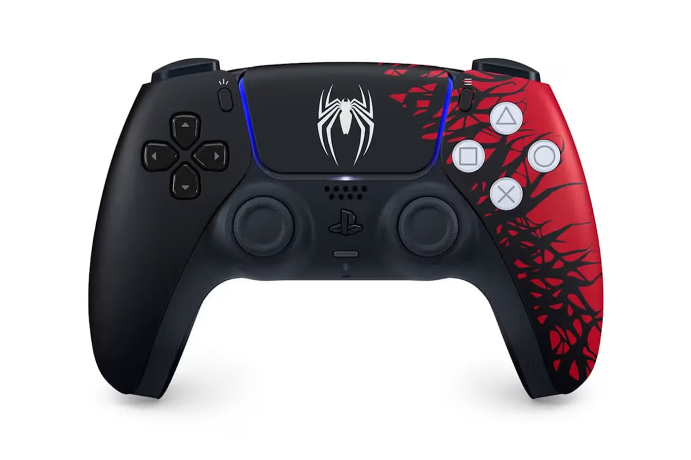 ソニーから『スパイダーマン』仕様のプレイステーション 5が登場 Sony Marvel Limited-Edition Spider-Man PS5 Console Controller Bundle order price retail website faceplate dualsense video game set