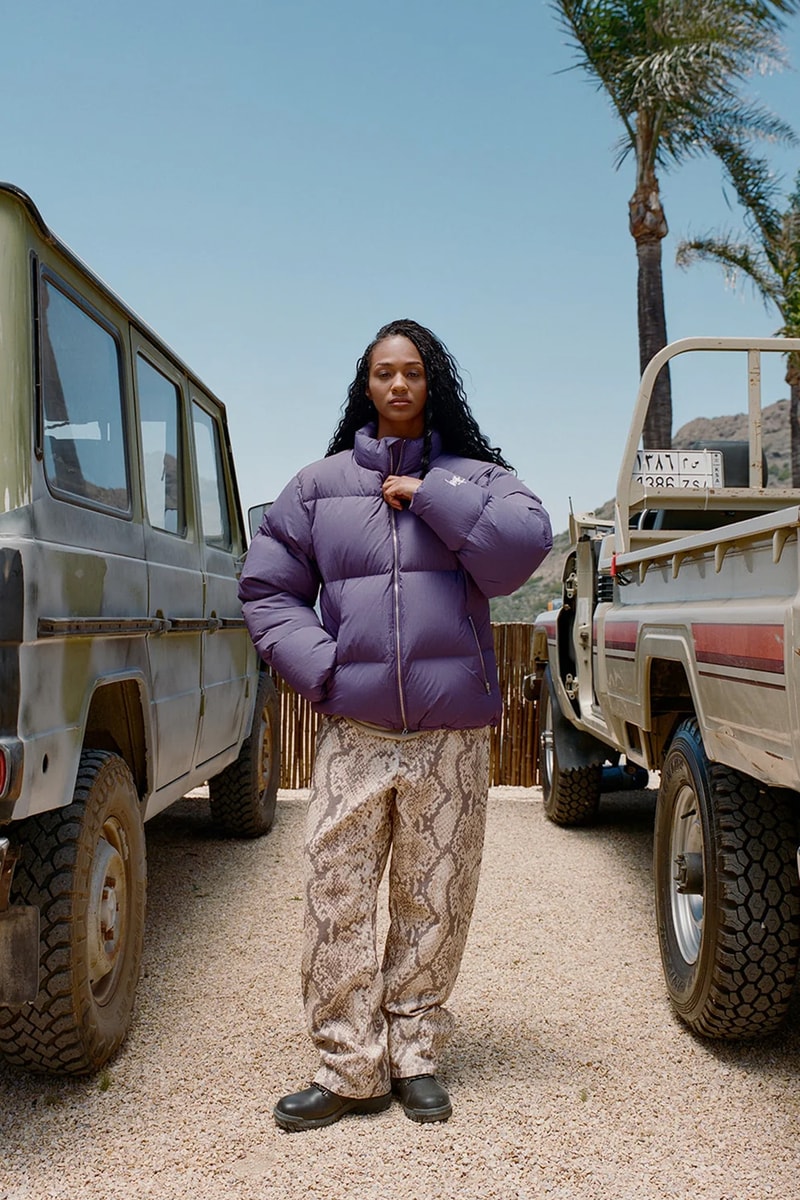 ステューシー 2023年秋コレクション stussy fall winter 2023 collection lookbook puffer knit sweaters denim jacket vest trucker hats dice cargo pants zip up jacket release date info store list buying guide photos price