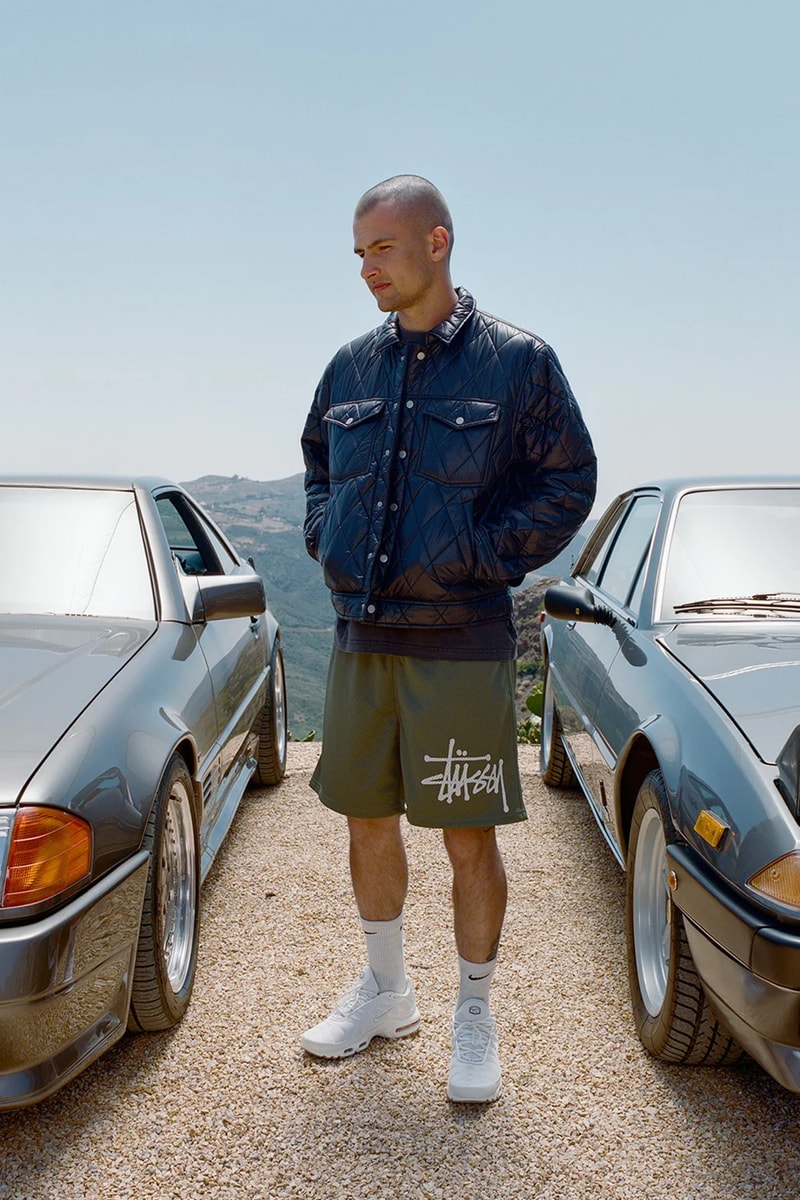 ステューシー 2023年秋コレクション stussy fall winter 2023 collection lookbook puffer knit sweaters denim jacket vest trucker hats dice cargo pants zip up jacket release date info store list buying guide photos price