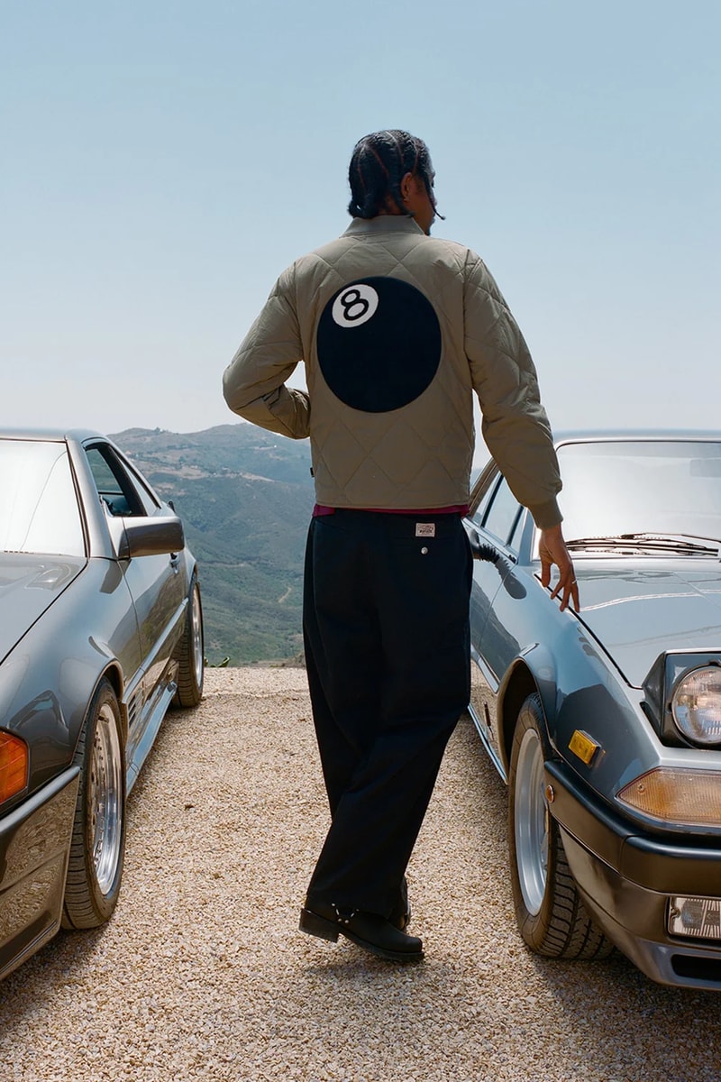 ステューシー 2023年秋コレクション stussy fall winter 2023 collection lookbook puffer knit sweaters denim jacket vest trucker hats dice cargo pants zip up jacket release date info store list buying guide photos price