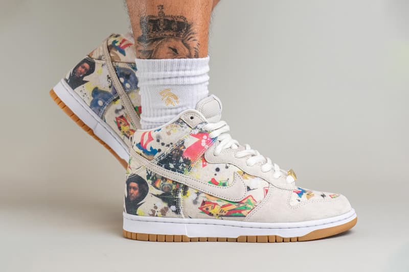 シュプリームがナイキ SB とのコラボ Dunk  “ラメルジー” の発売を正式に予告 Supreme announces nike sb dunk rammellzee release date RAMM:ΣLL:ZΣΣ