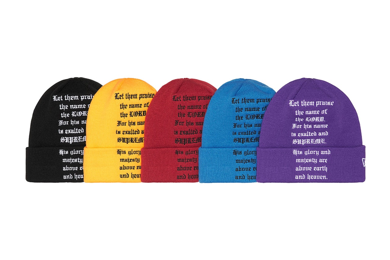 シュプリーム 2023年秋冬コレクション アイテム一覧 Supreme fall winter 2023 collection items