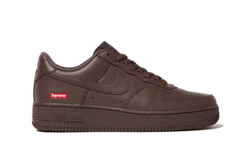 シュプリーム x ナイキから最新コラボ エアフォース 1 ローが3色登場  Supreme x Nike Air Force 1 Low  “Brown” fall winter 2023 release info