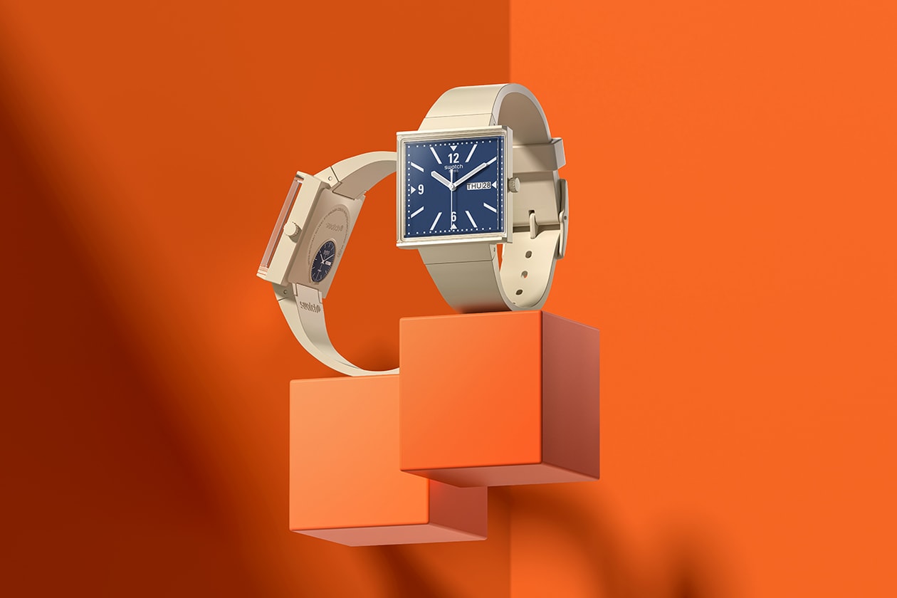 スウォッチからスクエアシェイプの新作 バイオセラミック ワット イフ？ コレクションがローンチ  Swatch BIOCERAMIC WHAT IF? Collection release info