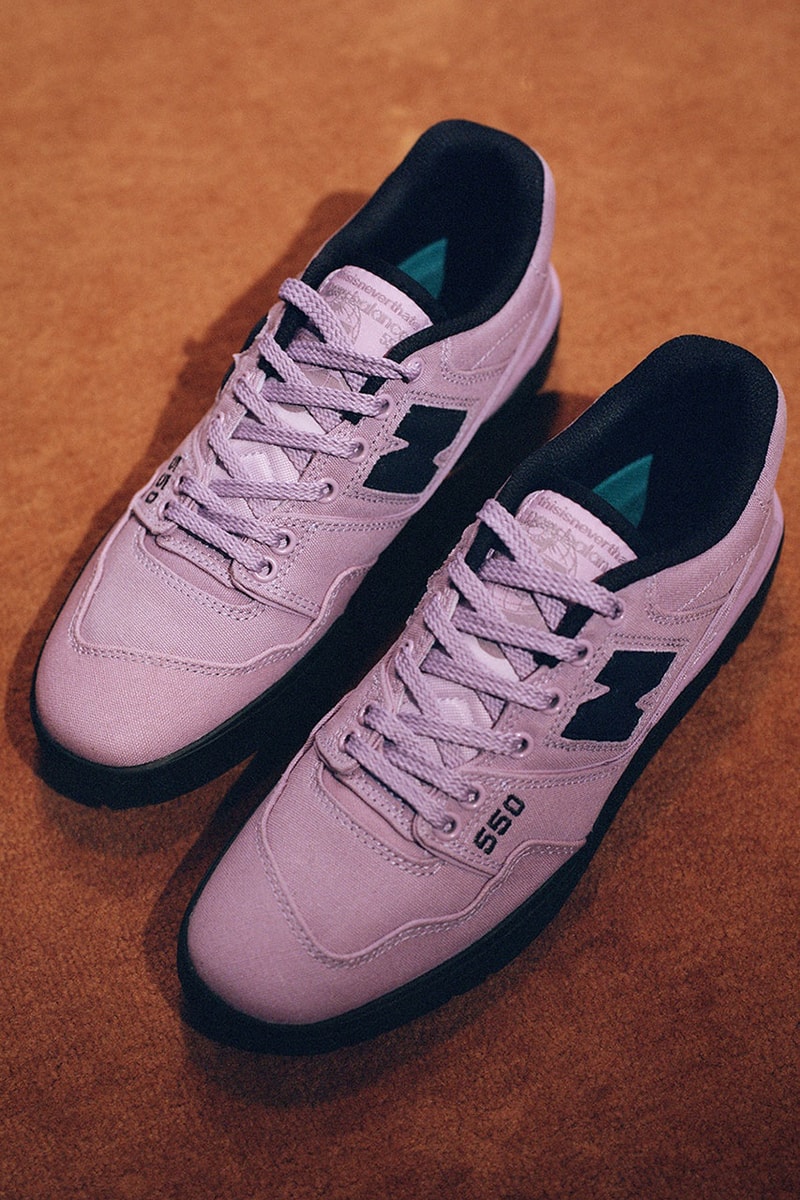 ディスイズネバーザットxニューバランスによるコラボ550がついに発売 thisisneverthat new balance collab 550 release info