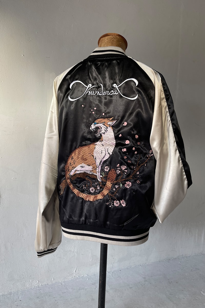 サンダーキャット x 原宿スカジャンデプトによるオリジナルスカジャンが発売 Thundercat x harajuku Sukajyan dept release info