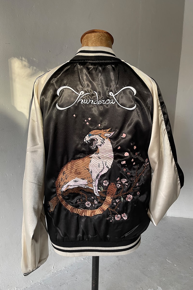 サンダーキャット x 原宿スカジャンデプトによるオリジナルスカジャンが発売 Thundercat x harajuku Sukajyan dept release info