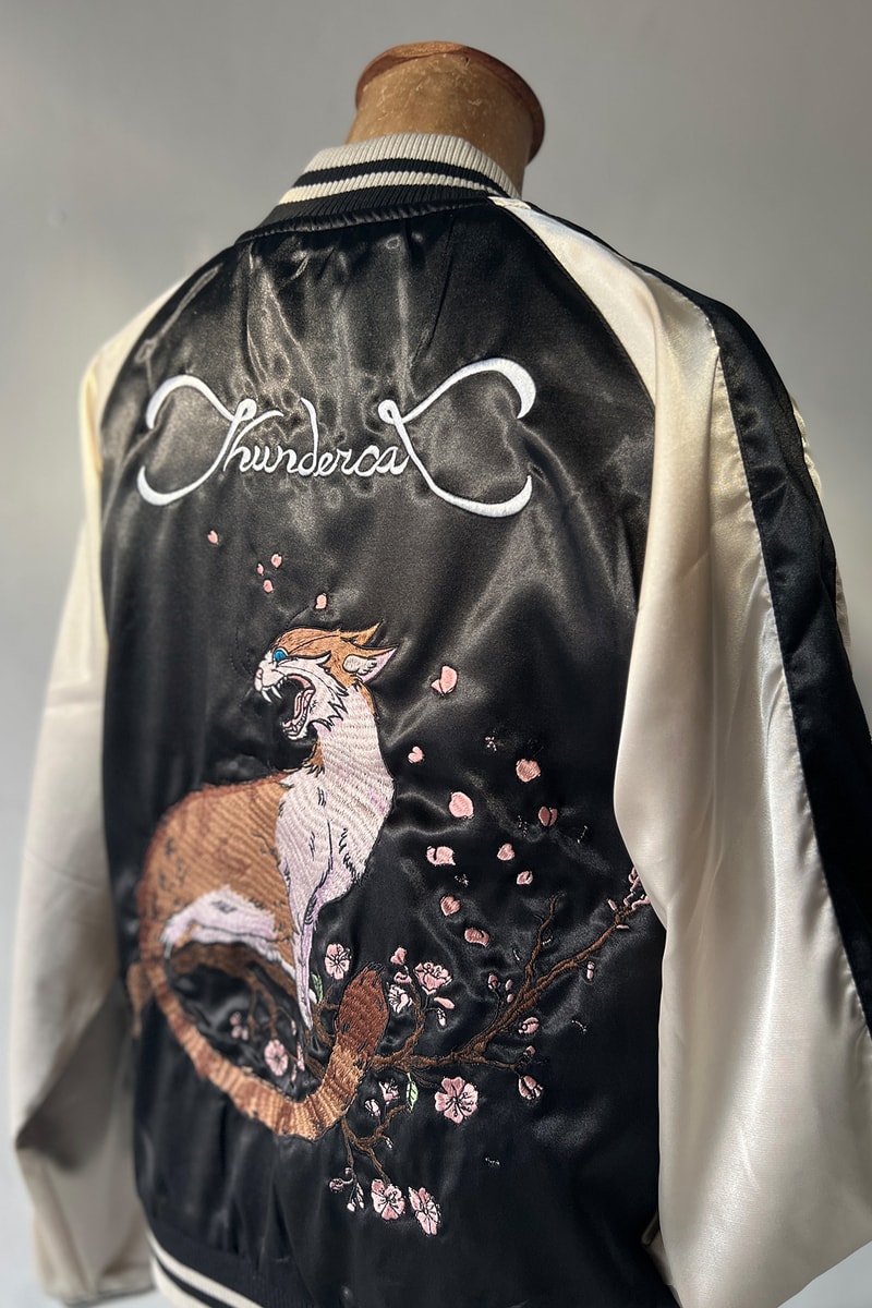 サンダーキャット x 原宿スカジャンデプトによるオリジナルスカジャンが発売 Thundercat x harajuku Sukajyan dept release info