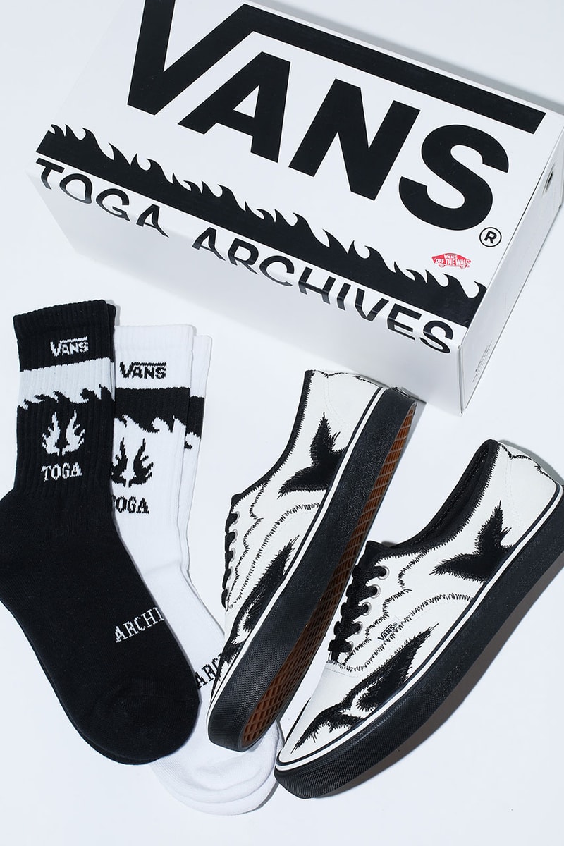 前回即完のトーガとヴァンズのコラボコレクションから最新アイテムが発売 toga vans second collabo collection release info