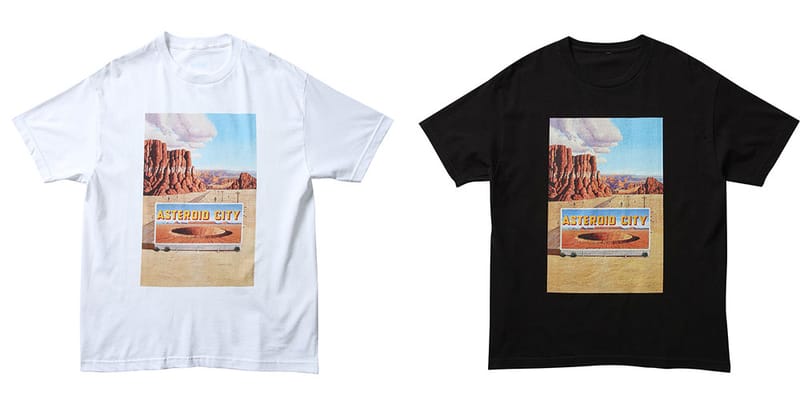 【新品】映画アステロイドシティ×PARCO Tシャツ：ウェス・アンダーソン ウェーバーが映画『アステロイド・シティ』とのコラボTシャツを発売