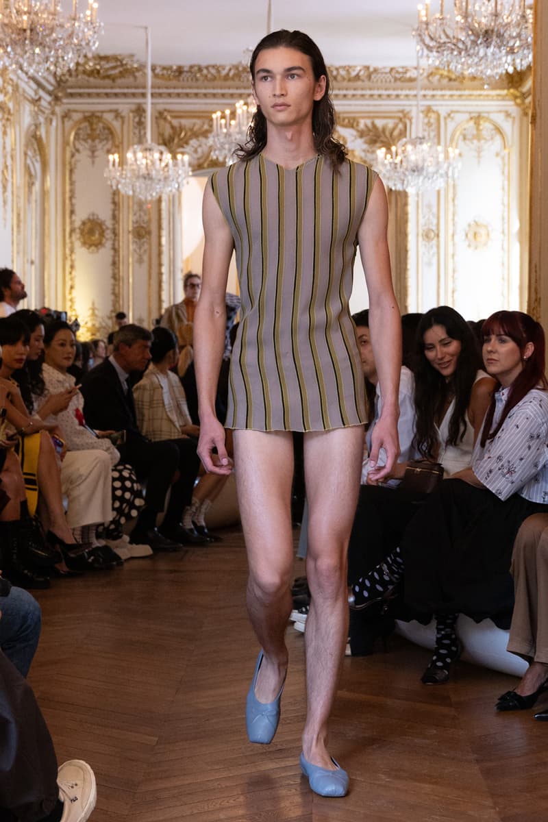 マルニ 2024年春夏コレクション Marni SS24 Is Striped, Stripped and Colorfully Seductive Paris Fashion Week Francesco Risso