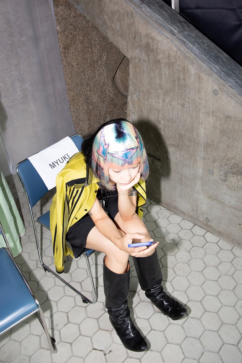 ア・ベイシング・エイプ 国内初ランウェイショーのバックステージに潜入 A BATHING APE®︎ 2024 spring summer collection backstage rakuten fashion week tokyo