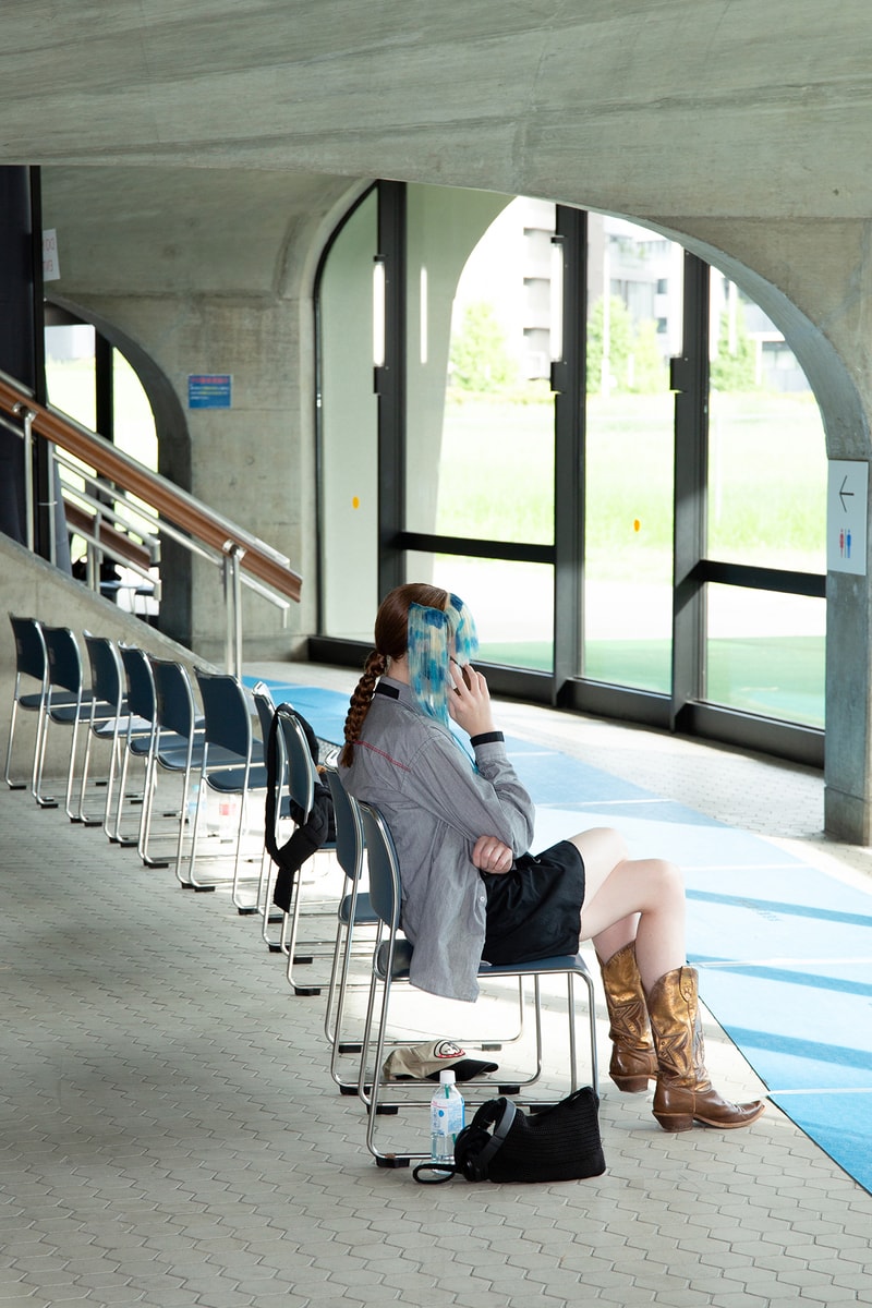 ア・ベイシング・エイプ 国内初ランウェイショーのバックステージに潜入 A BATHING APE®︎ 2024 spring summer collection backstage rakuten fashion week tokyo