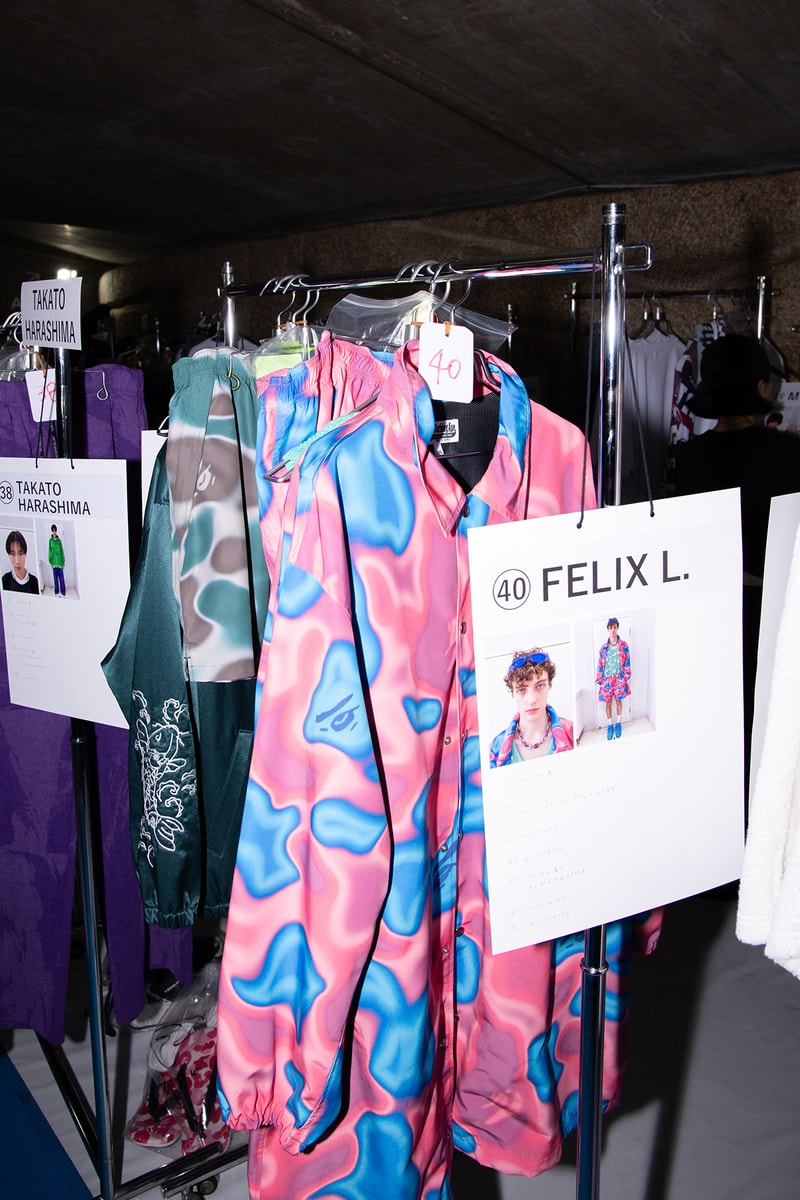 ア・ベイシング・エイプ 国内初ランウェイショーのバックステージに潜入 A BATHING APE®︎ 2024 spring summer collection backstage rakuten fashion week tokyo
