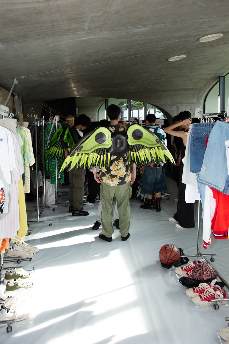ア・ベイシング・エイプ 国内初ランウェイショーのバックステージに潜入 A BATHING APE®︎ 2024 spring summer collection backstage rakuten fashion week tokyo