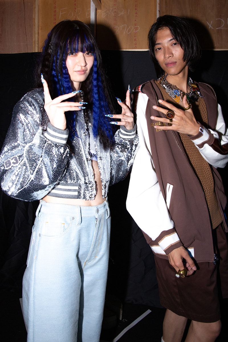 ア・ベイシング・エイプ 国内初ランウェイショーのバックステージに潜入 A BATHING APE®︎ 2024 spring summer collection backstage rakuten fashion week tokyo