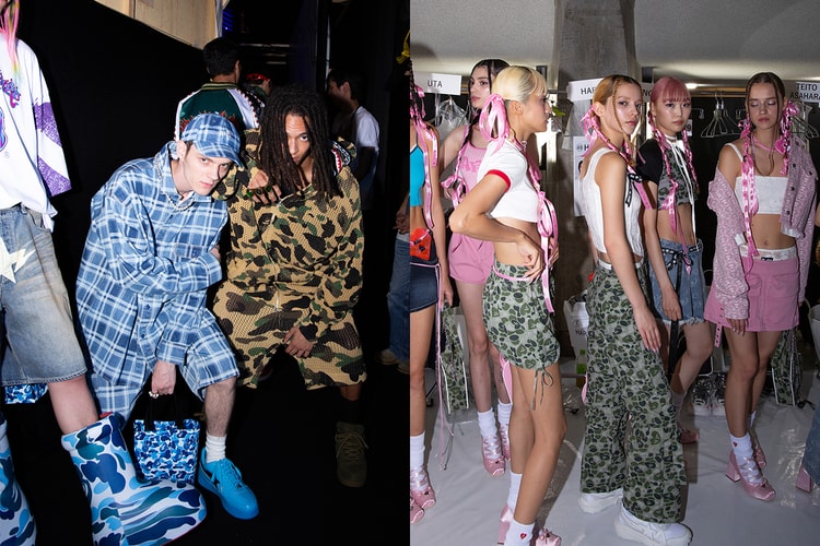 A BATHING APE®︎ 国内初ランウェイショーのバックステージに密着