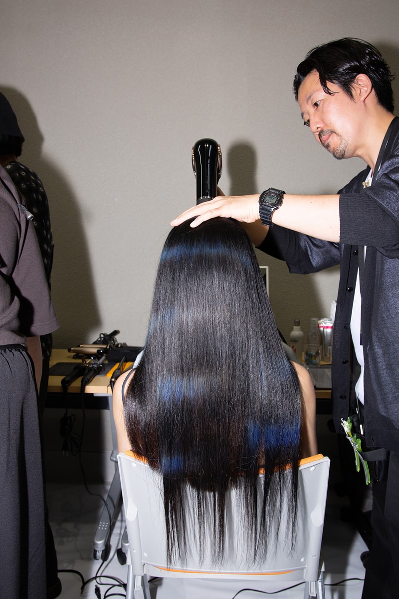 ア・ベイシング・エイプ 国内初ランウェイショーのバックステージに潜入 A BATHING APE®︎ 2024 spring summer collection backstage rakuten fashion week tokyo