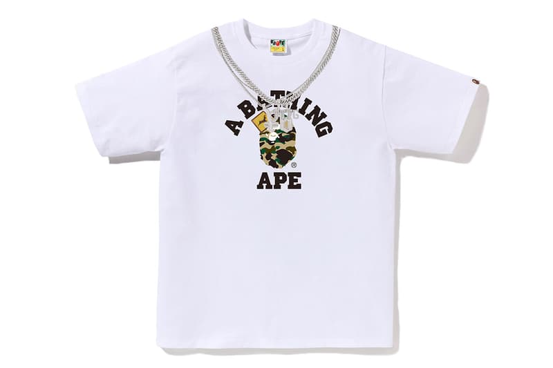 アベイシングエイプがザホープの開催を祝してイエローバックスを招いたトリプルコラボを発表 a bathing ape the hope yellow bucks collab tshirt release info