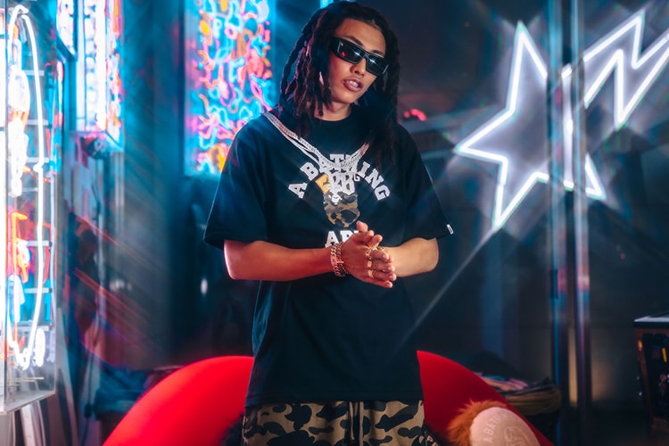 A BATHING APE®️ が THE HOPE の開催を祝して ¥ellow Bucks を招いたトリプルコラボを発表